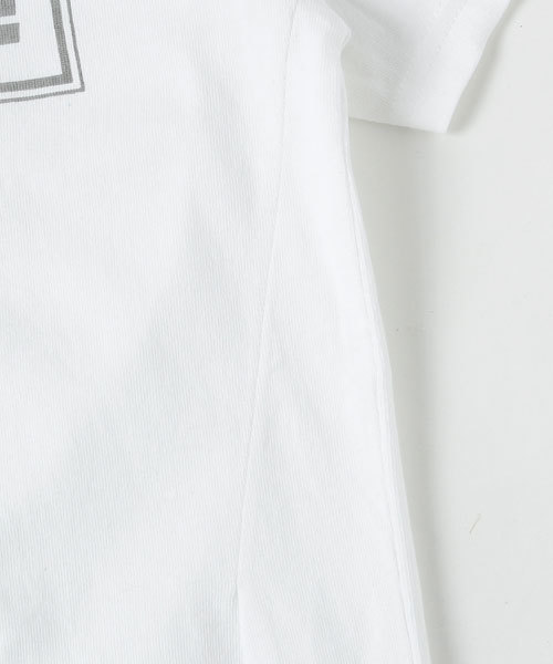 NUMBER (N)INE DENIM（ナンバーナインデニム）の「【NUMBER (N)INE DENIM】NUMBER (N)INEロゴVネックTee（Tシャツ/カットソー・メンズ・ホワイト/ブラック・SMALL/LARGE/MEDIUM）」の5枚目の写真