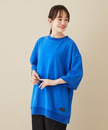 CUBE SUGAR（キューブシュガー）の「GENTIL(ジャンティ)ビックサイズゆる7分袖プルオーバーTシャツ（Tシャツ/カットソー）」