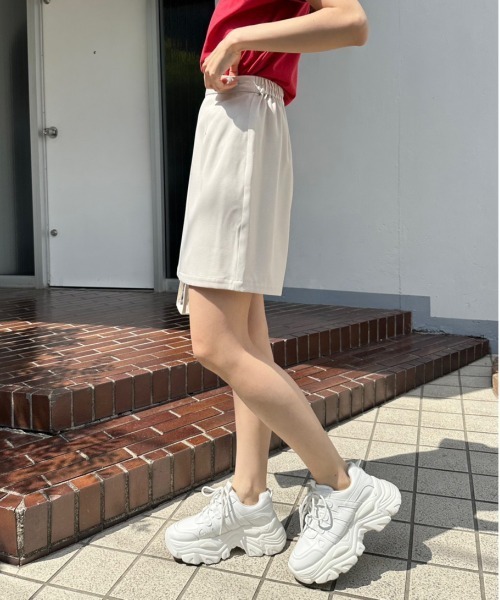 OLIVE des OLIVE（オリーブデオリーブ）の「マルチWAYティアードチュールスカート　1031010330（スカート・レディース・ブラック/オフホワイト・FREE）」の10枚目の写真