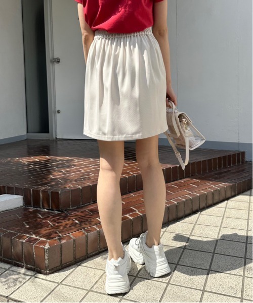 OLIVE des OLIVE（オリーブデオリーブ）の「マルチWAYティアードチュールスカート　1031010330（スカート・レディース・ブラック/オフホワイト・FREE）」の11枚目の写真