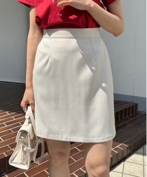 OLIVE des OLIVE（オリーブデオリーブ）の「マルチWAYティアードチュールスカート　1031010330（スカート・レディース・ブラック/オフホワイト・FREE）」の12枚目の写真