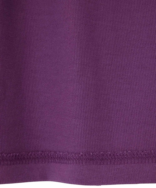 X-girl(エックスガール)の「STRIPE & OVAL LOGO DRESS(ワンピース・レディース・チャコール/ピンク/ホワイト・M/S)」の8枚目の写真