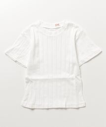 【YOUNG & OLSEN The DRYGOODS STORE】/ BROAD RIB CROP CREW NECK
