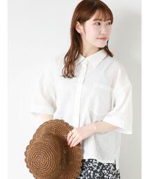 ehka sopo | ボックスシルエットシャツ(シャツ/ブラウス)