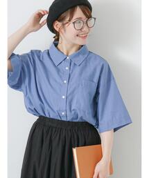 ehka sopo | ボックスシルエットシャツ(シャツ/ブラウス)