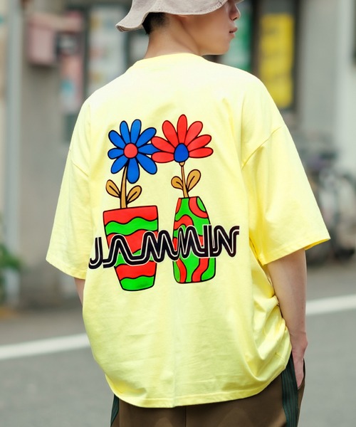 improves(インプローブス)の「【UAU】半袖 転写プリント Tシャツ(Tシャツ/カットソー・メンズ・ブラック/ホワイト系/イエロー系/チャコール/イエロー/ホワイト・MEDIUM/LARGE/X-LARGE)」の6枚目の写真