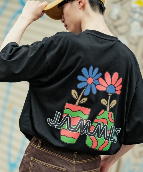 improves(インプローブス)の「【UAU】半袖 転写プリント Tシャツ(Tシャツ/カットソー・メンズ・ブラック/ホワイト系/イエロー系/チャコール/イエロー/ホワイト・MEDIUM/LARGE/X-LARGE)」の3枚目の写真