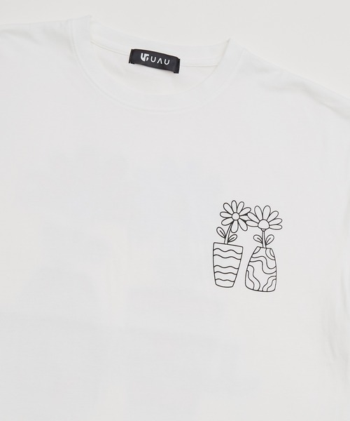 improves(インプローブス)の「【UAU】半袖 転写プリント Tシャツ(Tシャツ/カットソー・メンズ・ブラック/ホワイト系/イエロー系/チャコール/イエロー/ホワイト・MEDIUM/LARGE/X-LARGE)」の12枚目の写真