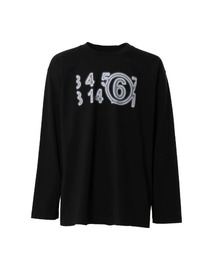 MM6 Maison Margiela | LOGO PRINTED L/S T-SHIRT(Tシャツ/カットソー)