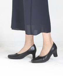 SOROTTO（ソロット）の「ふかふか3Dインソール 6.5cmミドルヒール 走れるプレーンパンプス（パンプス・キッズ）」
