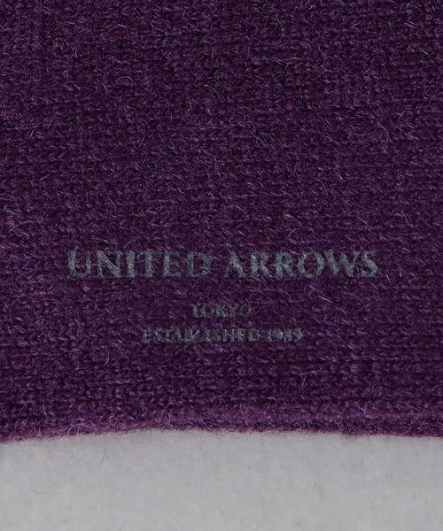 UNITED ARROWS（ユナイテッドアローズ）の「リブ ソックス（ソックス/靴下・メンズ・ピンク/オフホワイト/ブラック/ライトグレー/パープル・FREE）」の16枚目の写真