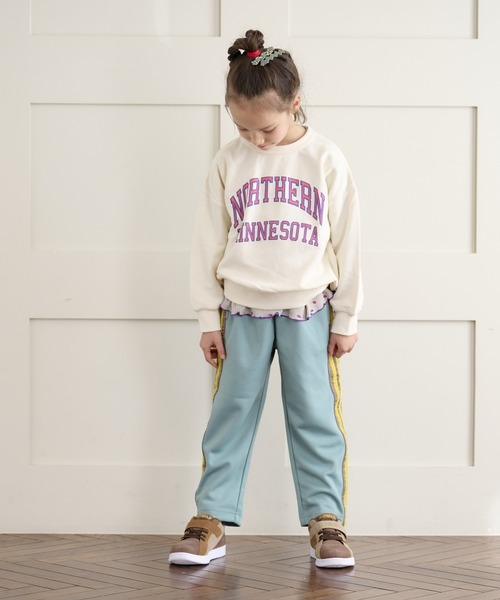 BIG FIELD（ビッグフィールド）の「ライントラックパンツ（90～150cm）（その他パンツ・キッズ・ライトブルー/ワインレッド・130/110/100/150/140/90/120）」の11枚目の写真