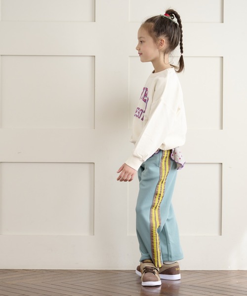 BIG FIELD（ビッグフィールド）の「ライントラックパンツ（90～150cm）（その他パンツ・キッズ・ライトブルー/ワインレッド・130/110/100/150/140/90/120）」の12枚目の写真