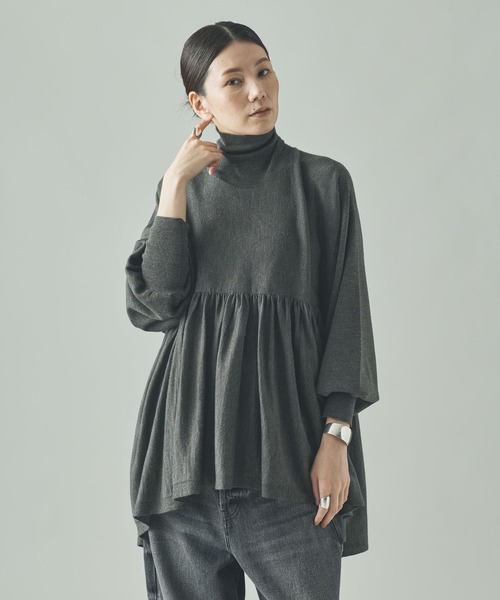 【SALE】カレンソロジー　グラニート ルーズ ニット プルオーバー　2way SALE】カレンソロジー グラニート ルーズ ニット プルオーバー