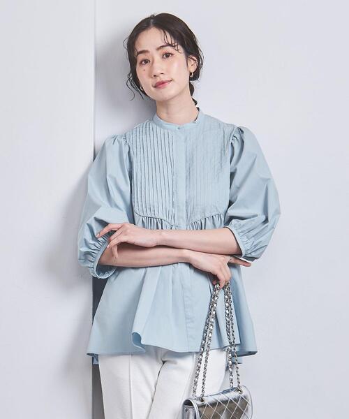 UNITED ARROWS（ユナイテッドアローズ）の「ピンタック 7SL ブラウス 