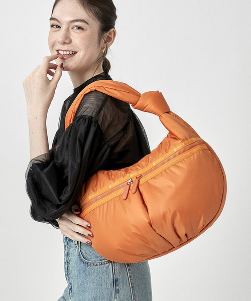 ショルダーバッグ・ポシェット LeSportsac Orange Harvest  Hobo Bag 1181C443 1181C443 LeSportsac Orange Harvest Home Hobo Bag 1181C443 1181C443