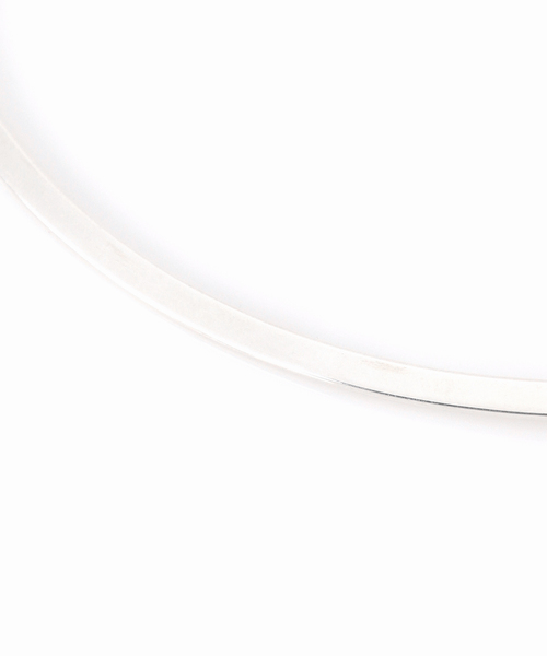 AP STUDIO（エーピーストゥディオ）の「【BONEE / ボーニー】FLAT LINE COLLAR（ネックレス・レディース・シルバー・FREE）」の9枚目の写真