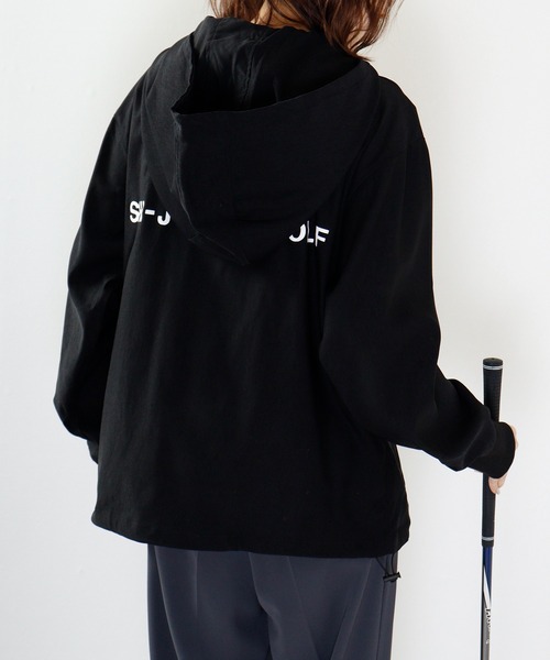 FUNALIVE（ファンアライブ）の「Golf wear super stretch full zip hoodie / ゴルフウェア スーパーストレッチフルジップパーカー（パーカー・メンズ・ブラック系/チャコール/ブラック/チャコールグレー・M/L/XL）」の7枚目の写真
