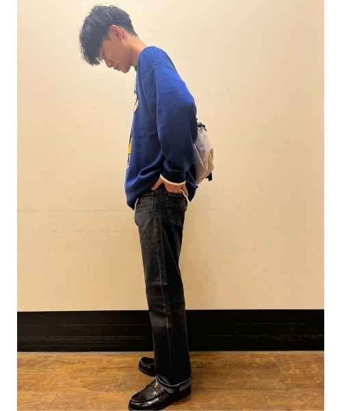 VISION STREET WEAR(ヴィジョンストリートウェア)の「【VISION STREET】別注ジャカードニット(ニット/セーター・メンズ・ブラック/オフホワイト/ロイヤルブルー・L/M/XL)」の21枚目の写真