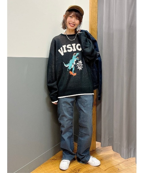 セール】【VISION STREET】別注ジャカードニット（ニット/セーター