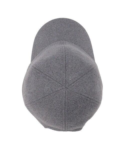 INDIVI（インディヴィ）の「◆【メルトン素材】大人キャップ（キャップ・レディース・グレー系その他7/チャコール・00）」の5枚目の写真