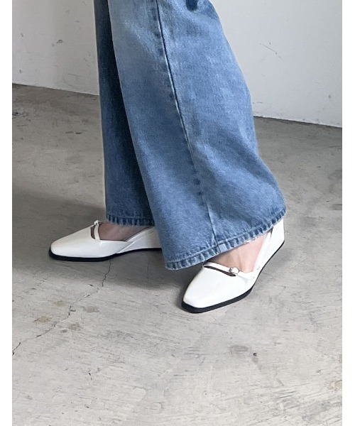 Re:EDIT（リエディ）の「[2023A/W COLLECTION][大きいサイズ有]ダブルアンクルストラップパンプス（パンプス・レディース・レッド/シルバー/ブラック/ホワイト・SMALL/LARGE/MEDIUM/X-LARGE/XX-LARGE）」の11枚目の写真