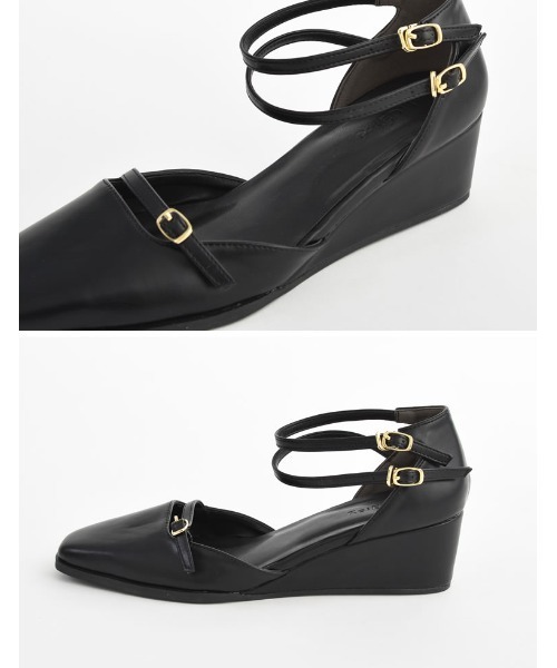 Re:EDIT（リエディ）の「[2023A/W COLLECTION][大きいサイズ有]ダブルアンクルストラップパンプス（パンプス・レディース・レッド/シルバー/ブラック/ホワイト・SMALL/LARGE/MEDIUM/X-LARGE/XX-LARGE）」の17枚目の写真