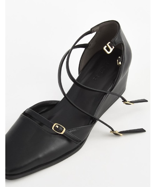 Re:EDIT（リエディ）の「[2023A/W COLLECTION][大きいサイズ有]ダブルアンクルストラップパンプス（パンプス・レディース・レッド/シルバー/ブラック/ホワイト・SMALL/LARGE/MEDIUM/X-LARGE/XX-LARGE）」の19枚目の写真