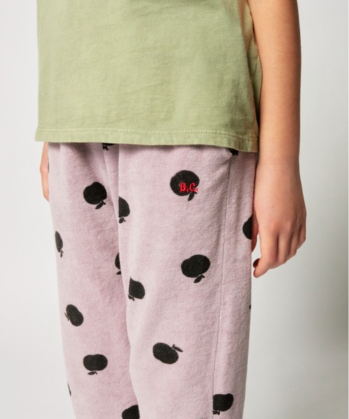 BOBO CHOSES(ボボショーズ)の「Poma allover terry pants(スウェットパンツ・キッズ・パープル・6-7YEAR/4-5YEAR/8Y-10Y/2-3YEAR/10Y-12Y)」の12枚目の写真