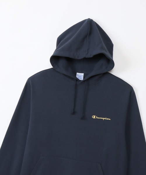 Champion(チャンピオン)の「【Champion/チャンピオン】メンズ ベーシック 大きいサイズ フーデッドスウェットシャツ(パーカー・メンズ・ネイビー/モカ/ホワイト/ブラック・XX-LARGE/XXX-LARGE/XXXX-LARGE)」の9枚目の写真