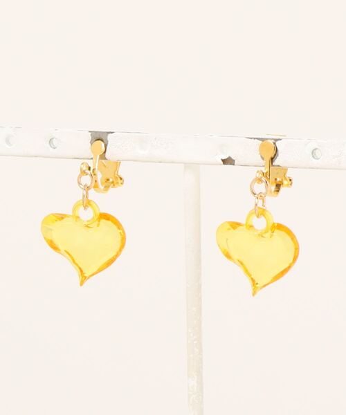 アクセサリー kid charme by pimo 】ハート イヤリング キッズアクセサリー(MA