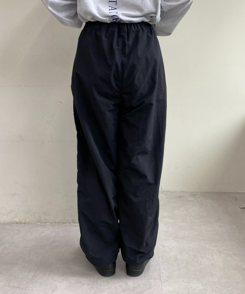 CIAOPANIC TYPY（チャオパニックティピー）の「【ユニセックス】ナイロンフリースイージーパンツ(セットアップ対応)（その他パンツ・メンズ・ブラック/チャコールグレー・MEDIUM/LARGE）」の14枚目の写真