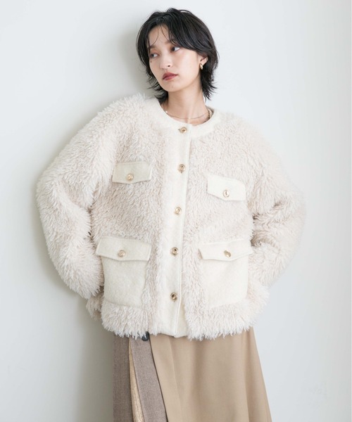 Eimee Law（エイミーロウ）の「アウトポケット ファージャケット