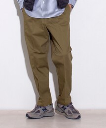 【GLOSTER/グロスター】チノトラウザーズ テーパードシルエット アンクルパンツ