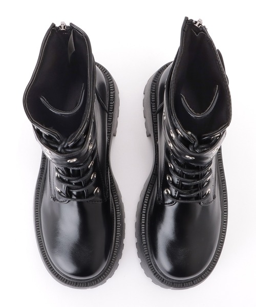 CIVARIZEレースアップ ベルトレザーブーツ　ブラック　00's y2k 2025年最新】CIVARIZE メンズ ブーツ・革靴の人気アイテム