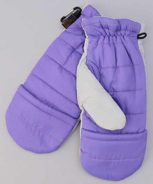 SUBLIME（サブライム）の「SUBLIME × FREAK'S STORE/サブライム × フリークスストア 別注 中綿 MITTON GLOVE / ミトングローブ（手袋・レディース・グレー/ブルー/ベージュ/ブラック・ONE SIZE）」の17枚目の写真