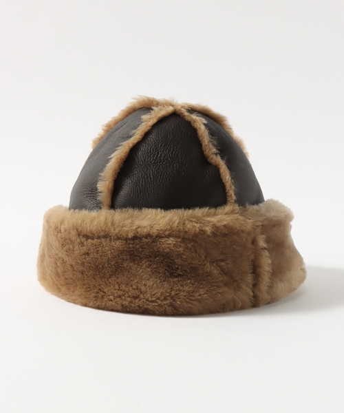 EDIFICE（エディフィス）の「【CAWLEY / コーリー】シープスキンボアハット（ハット・メンズ・ブラウン・FREE）」の11枚目の写真