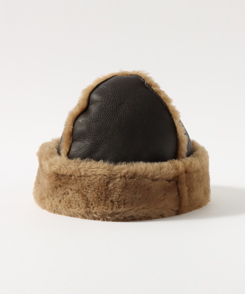 EDIFICE（エディフィス）の「【CAWLEY / コーリー】シープスキンボアハット（ハット・メンズ・ブラウン・FREE）」の9枚目の写真