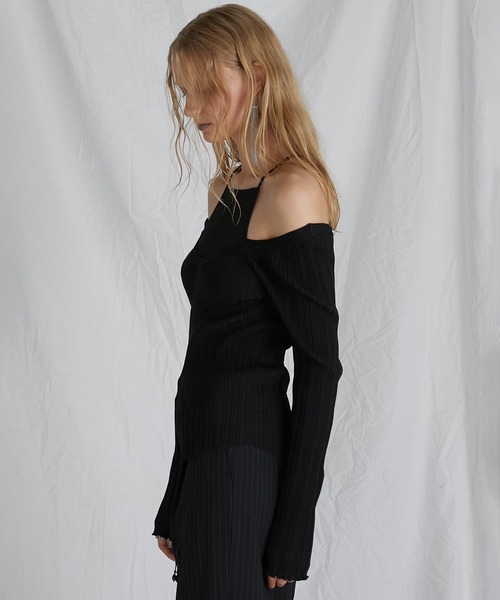 プランクプロジェクト　One Shoulder Layered Top プランクプロジェクトOne Shoulder Layered Top
