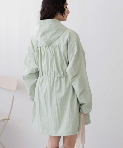 WEGO（ウィゴー）の「WEGO/ナイロンスノーパーカー（モッズコート・レディース・グリーン系その他/オフホワイト・FREE）」の21枚目の写真