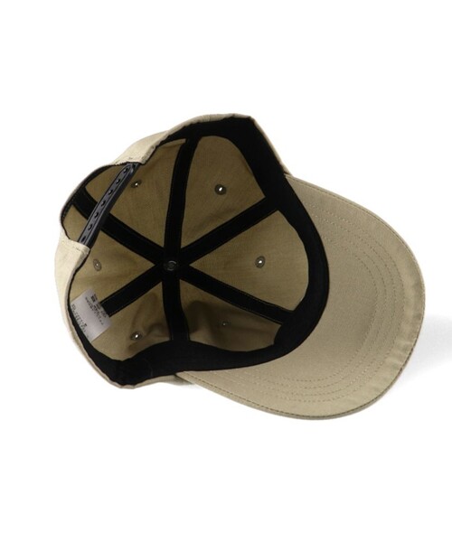 EDWIN（エドウィン）の「【Ou? by EDWIN】ロゴ刺繍キャップ（キャップ・キッズ・ベージュ/ブラック・M/L）」の6枚目の写真