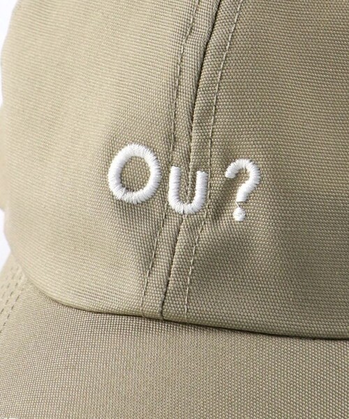 EDWIN（エドウィン）の「【Ou? by EDWIN】ロゴ刺繍キャップ（キャップ・キッズ・ベージュ/ブラック・M/L）」の7枚目の写真
