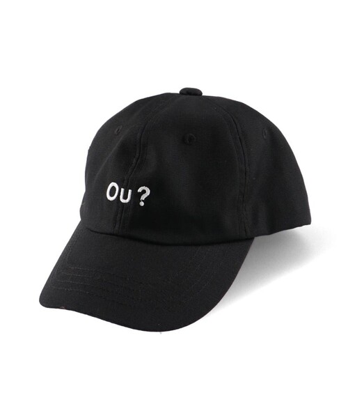 EDWIN（エドウィン）の「【Ou? by EDWIN】ロゴ刺繍キャップ（キャップ・キッズ・ベージュ/ブラック・M/L）」の10枚目の写真