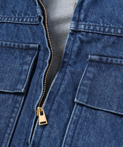 CULLNI（クルニ）の「24-SS-020 / Front Zip Mini Tailored Denim