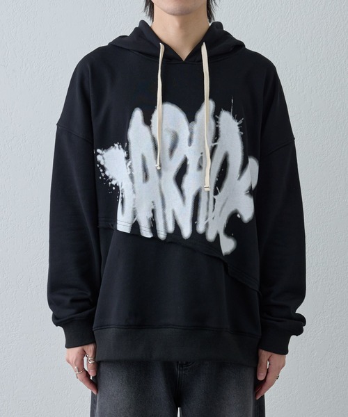 COLONY 2139（コロニートゥーワンスリーナイン）の「裏毛キリカエパーカー（パーカー・メンズ・グレー/ブラック・MEDIUM/LARGE）」の22枚目の写真