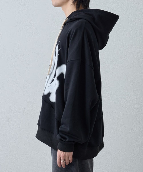 COLONY 2139（コロニートゥーワンスリーナイン）の「裏毛キリカエパーカー（パーカー・メンズ・グレー/ブラック・MEDIUM/LARGE）」の19枚目の写真