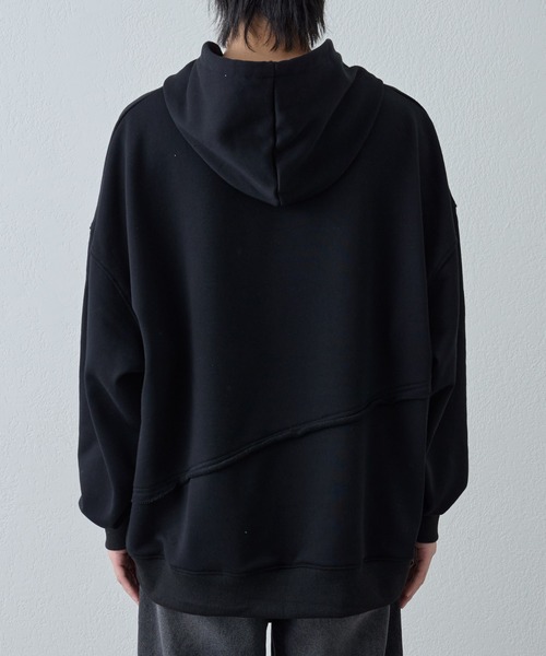 COLONY 2139（コロニートゥーワンスリーナイン）の「裏毛キリカエパーカー（パーカー・メンズ・グレー/ブラック・MEDIUM/LARGE）」の12枚目の写真