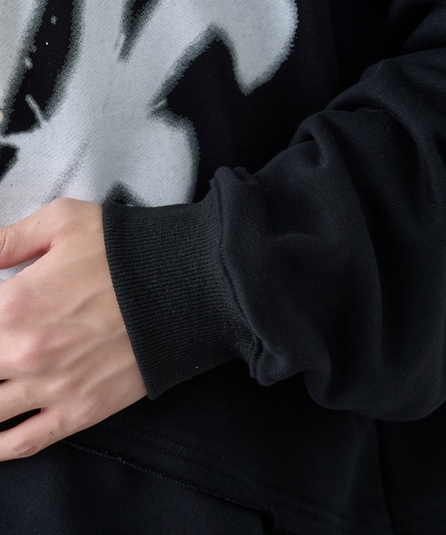 COLONY 2139（コロニートゥーワンスリーナイン）の「裏毛キリカエパーカー（パーカー・メンズ・グレー/ブラック・MEDIUM/LARGE）」の9枚目の写真