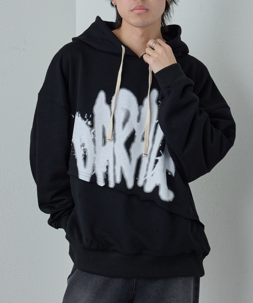 COLONY 2139（コロニートゥーワンスリーナイン）の「裏毛キリカエパーカー（パーカー・メンズ・グレー/ブラック・MEDIUM/LARGE）」の20枚目の写真