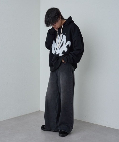 COLONY 2139（コロニートゥーワンスリーナイン）の「裏毛キリカエパーカー（パーカー・メンズ・グレー/ブラック・MEDIUM/LARGE）」の18枚目の写真